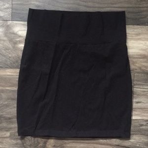 Black Charlotte Russe pencil skirt